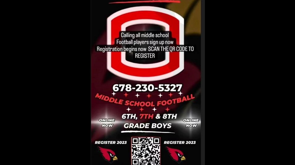 Middle School Football for Osborne High School 